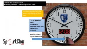 Time of Day & Digital Pace Clocks